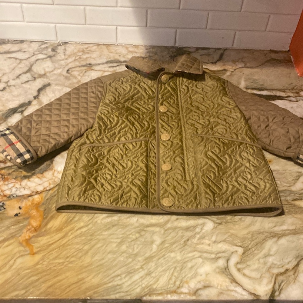 Burberry kids coat,  excellent condition